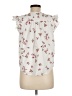 CeCe 100% Cotton Ivory Sleeveless Blouse Size M - photo 2