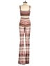 ASOS Design Chevron-herringbone Brown Jumpsuit Size 4 - photo 2