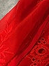 VICI 100% Polyester Red Cocktail Dress Size S - photo 7