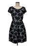 Weekend Max Mara 100% Cupro Paisley Black Casual Dress Size 8 - photo 1