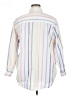 Gap 100% Cotton Stripes Ivory Long Sleeve Button-Down Shirt Size XL - photo 2