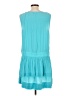 Ramy Brook 100% Polyester Solid Teal Casual Dress Size L - photo 2
