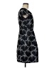 Weekend Max Mara 100% Cupro Paisley Black Casual Dress Size 8 - photo 4