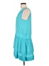 Ramy Brook 100% Polyester Solid Teal Casual Dress Size L - photo 5
