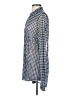 CAbi Checkered-gingham Blue Long Sleeve Blouse Size S - photo 5