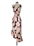 Hutch 100% Polyester Print Tan Cocktail Dress Size XS - photo 2