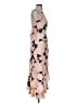 Hutch 100% Polyester Print Tan Cocktail Dress Size XS - photo 4