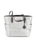 MICHAEL Michael Kors 100% Leather Silver Gray Leather Tote One size - photo 1