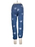 Monrow Stars Blue Casual Pants Size L - photo 2