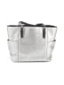 MICHAEL Michael Kors 100% Leather Silver Gray Leather Tote One size - photo 3