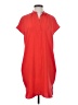 Lauren by Ralph Lauren 100% Polyester Red Kimono Size 4 - photo 1