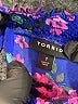 Torrid 100% Polyester Paisley Blue Casual Dress Size 1X Plus (1) - photo 7