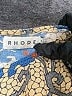 Rhode 100% Cotton Paisley Blue Cocktail Dress Size 8 - photo 7