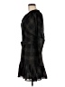 Reiss Plaid Black Casual Dress Size 6 - photo 5