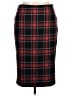 Express Plaid Red Formal Skirt Size 14 - photo 1