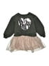 Zara Hearts Gray Dress Size 4 - 5 - photo 1