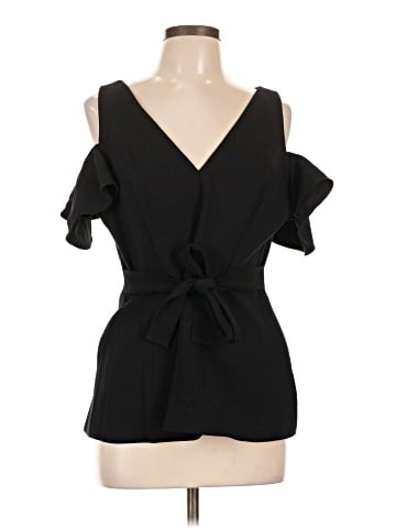 BCBGMAXAZRIA Short Sleeve Blouse (view 1)