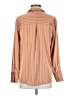 Cupcakes & Cashmere Stripes Orange Long Sleeve Blouse Size XS - photo 2