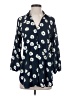 CAbi 100% Polyester Blue 3/4 Sleeve Blouse Size XS - photo 1