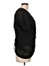 XOXO 100% Polyester Black Short Sleeve Blouse Size L - photo 4