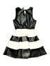 2hip Stripes Black Dress Size 10 - photo 2