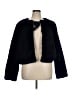 Maison Jules Black Faux Fur Jacket Size XL - photo 1