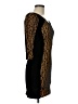 BCBGMAXAZRIA Animal Print Brown Cocktail Dress Size M - photo 4