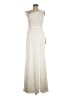 Mac Duggal 100% Polyester Ivory Cocktail Dress Size 6 - photo 1