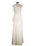 Mac Duggal 100% Polyester Ivory Cocktail Dress Size 6 - photo 2