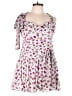 For Love & Lemons Hearts White Romper Size XL - photo 1