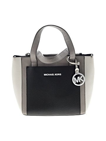 MICHAEL Michael Kors Leather Satchel (view 1)