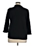 Lands' End Black 3/4 Sleeve Button-Down Shirt Size 14 - 16 - photo 2