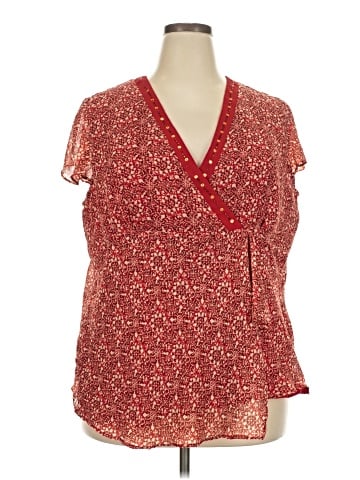 Notations Short Sleeve Blouse (view 1)