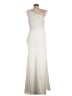 Mac Duggal 100% Polyester Ivory Cocktail Dress Size 8 - photo 2