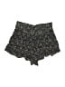 American Eagle Outfitters 100% Viscose Polka Dots Black Shorts Size S - photo 1