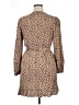 SO 100% Rayon Floral Brown Casual Dress Size XL - photo 2