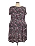 Connected Apparel Floral Black Casual Dress Size 22 - photo 1