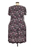 Connected Apparel Floral Black Casual Dress Size 22 - photo 2