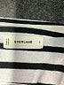 Everlane 100% Organic Cotton Stripes White Pullover Sweater Size S - photo 7