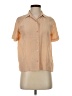 Everlane Color Block Tan Short Sleeve Blouse Size XS - photo 1