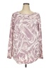 Chico's Paisley Pink Pullover Sweater Size XXL (4) - photo 1
