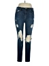 Good American Hearts Blue Jeans Size 14 - photo 1