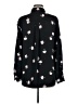 Elodie Print Black Long Sleeve Button-Down Shirt Size M - photo 2