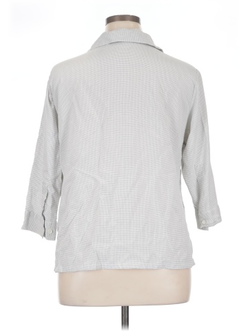 Apparenza 3/4 Sleeve Button-Down Shirt (view 2)