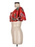 Miami Red Short Sleeve Blouse Size M - photo 5