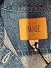 Paige 100% Cotton Blue Denim Jacket Size M - photo 6