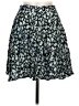 Assorted Brands 100% Rayon Floral Blue Casual Skirt Size 9 - photo 1