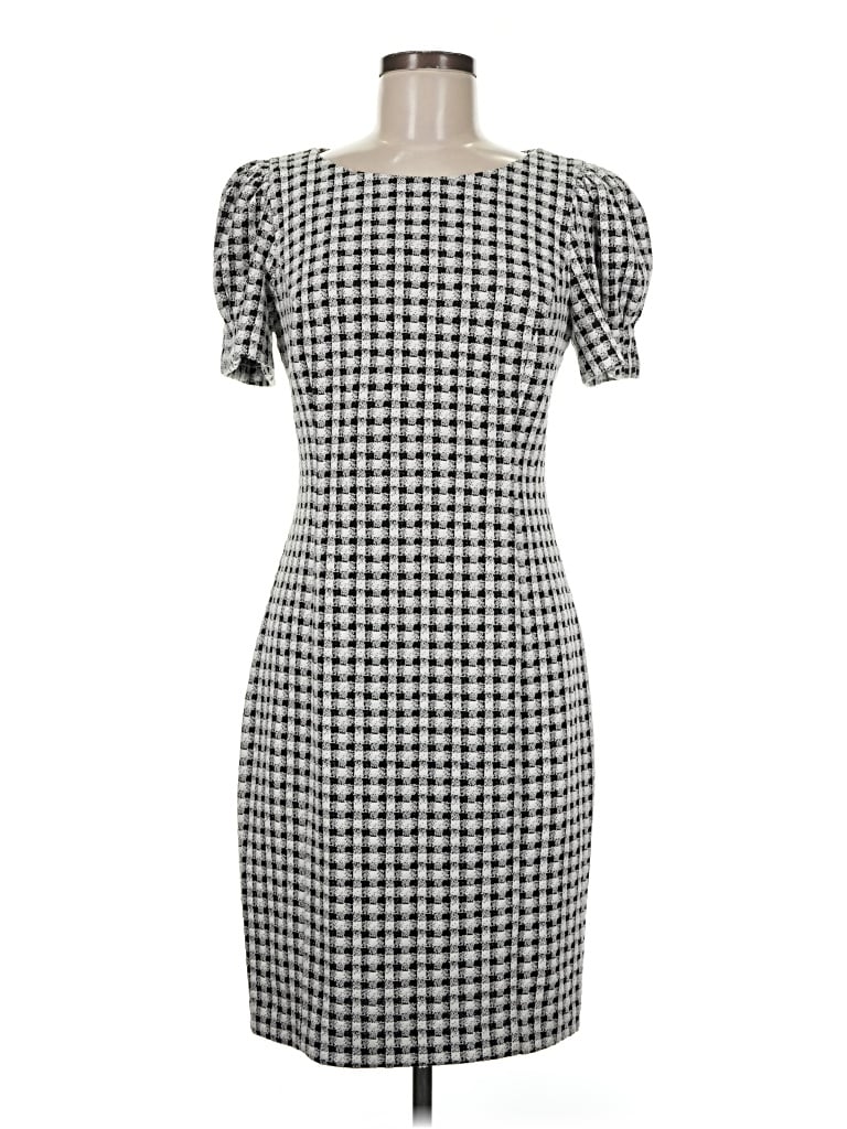 Pre-owned Andrew Marc Casual Dress In Gray