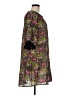 Millenium 100% Rayon Print Green Casual Dress Size M - photo 4
