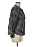 J.Crew 100% Cotton Checkered-gingham Black Long Sleeve Blouse Size M - photo 4